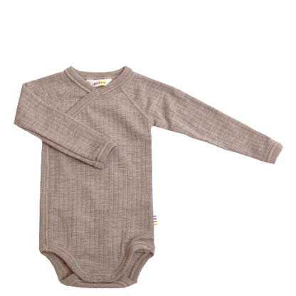 Joha Wickelbody – Sesammelange – Body – MamaMilla