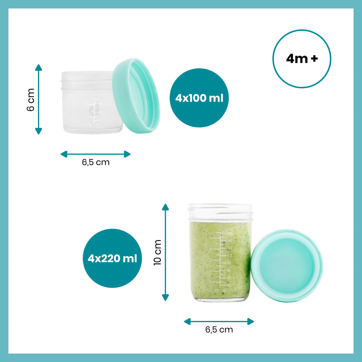 Babymoov Glaseimer – Multiset – Speiseservice – MamaMilla