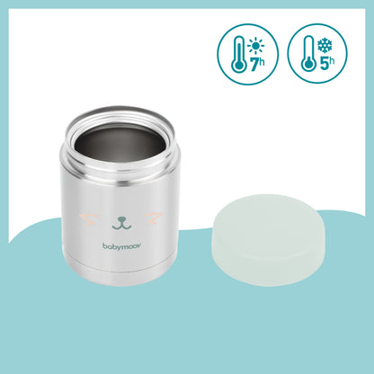 Babymoov Thermos-Lebensmittelbox aus Edelstahl – 350 ml – Thermos-Lebensmittelbox – MamaMilla