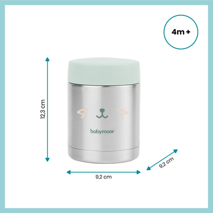 Babymoov Thermos-Lebensmittelbox aus Edelstahl – 350 ml – Thermos-Lebensmittelbox – MamaMilla
