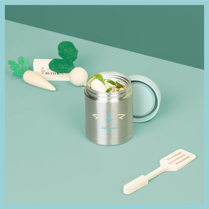 Babymoov Thermos-Lebensmittelbox aus Edelstahl – 350 ml – Thermos-Lebensmittelbox – MamaMilla
