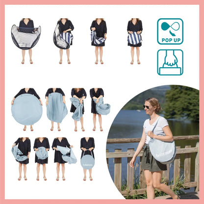 Babymoov 3in1 UV-Zelt – Mariniére Aquani – UV-Zelt – MamaMilla