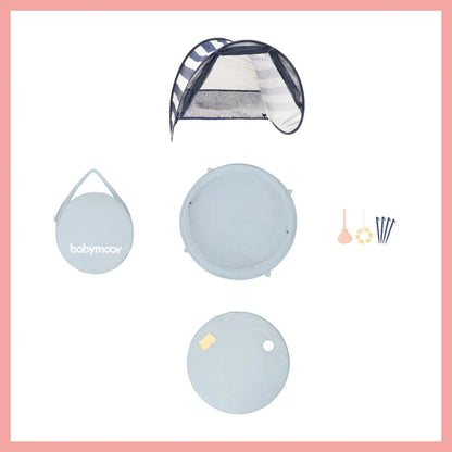 Babymoov 3in1 UV-Zelt – Mariniére Aquani – UV-Zelt – MamaMilla