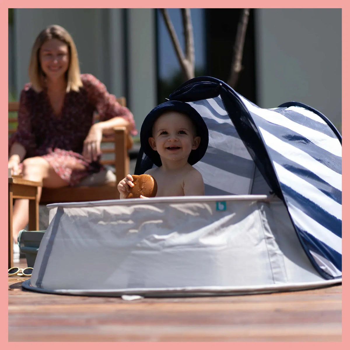 Babymoov 3in1 UV-Zelt – Mariniére Aquani – UV-Zelt – MamaMilla