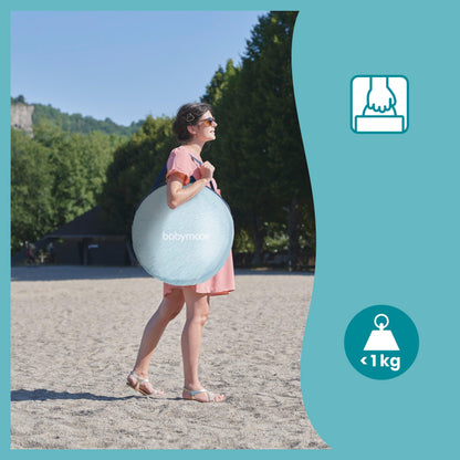 Babymoov UV-Zelt – Blaue Wellen – UV-Zelt – MamaMilla
