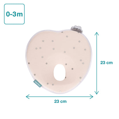 Babymoov Ergonomisches Babykissen (Lovenest) – Rosa (0–4 m) – Baby-Kopfkissen – MamaMilla