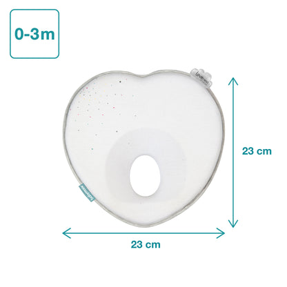 Babymoov Ergonomisches Babykissen (Lovenest) – Weiß (0–4 m) – Baby-Kopfkissen – MamaMilla