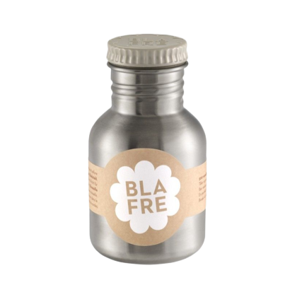 BLAFRE Trinkflasche aus Edelstahl – 300 ml – Sand – Trinkflasche aus Stahl – MamaMilla