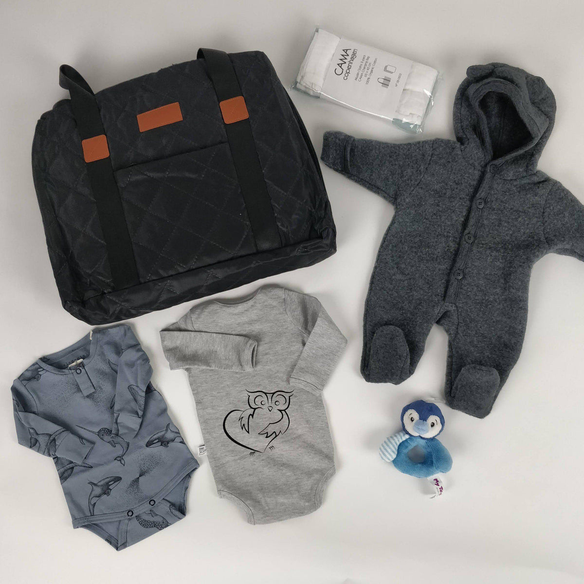 MamaMilla Body mit langen Ärmeln – Grau – Body – MamaMilla