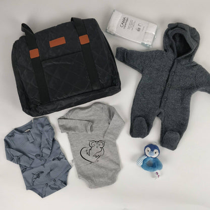 MamaMilla Body mit langen Ärmeln – Grau – Body – MamaMilla