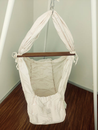 MamaMilla Sling-Wiege – Rosenfedern – Sling-Wiege – MamaMilla