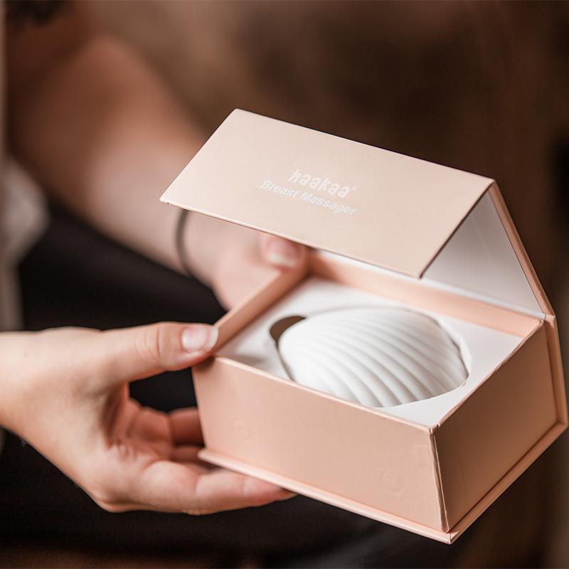 Haakaa-Silikonvibrator für verstopfte Milchgänge und Mastitis - Vibrator - MamaMilla