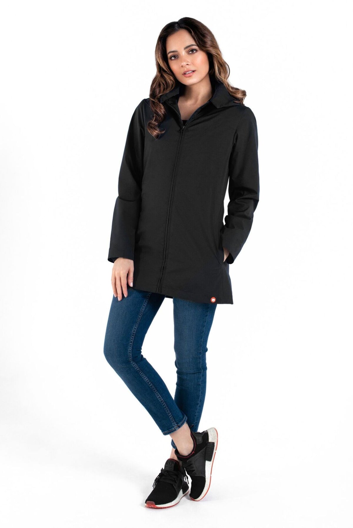 Wombat &amp; Co. NUMBAT 4-in-1 Übergangsjacke für Schwangere/Tragejacke – Schwarz – Tragejacke – MamaMilla