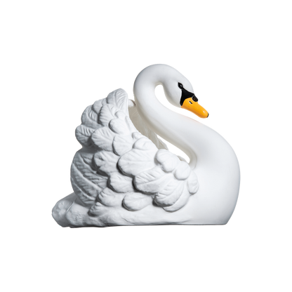 Natruba Badespielzeug aus Naturkautschuk – Schwan – Groß – Badespielzeug – MamaMilla