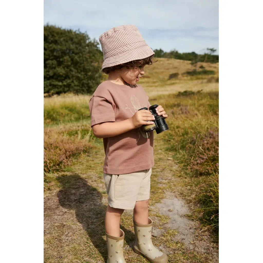 Weizenbedruckte Muddy-Gummistiefel - Gravel Bumblebee - Gummistiefel - MamaMilla
