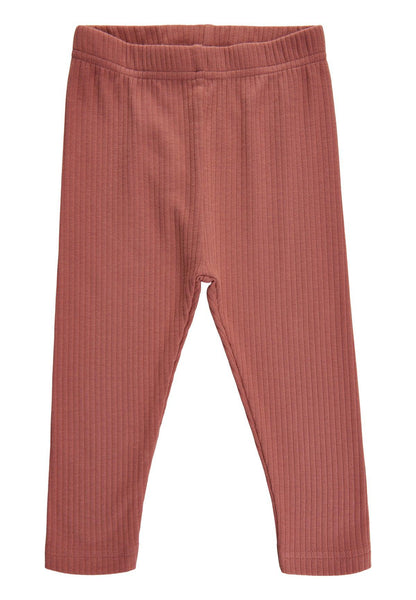 Soft Gallery Paula Ripp-Leggings – Brick Dust – Hose – MamaMilla