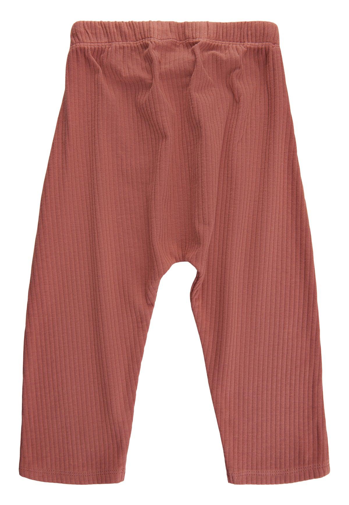 Weiche Galerie Haily Rippenhose – Brick Dust – Hose – MamaMilla