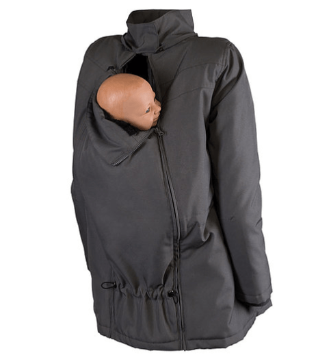 Wombat &amp; Co. WALLABY 4-in-1-Winterjacke für Schwangere/Tragejacke – Grau – Tragejacke – MamaMilla