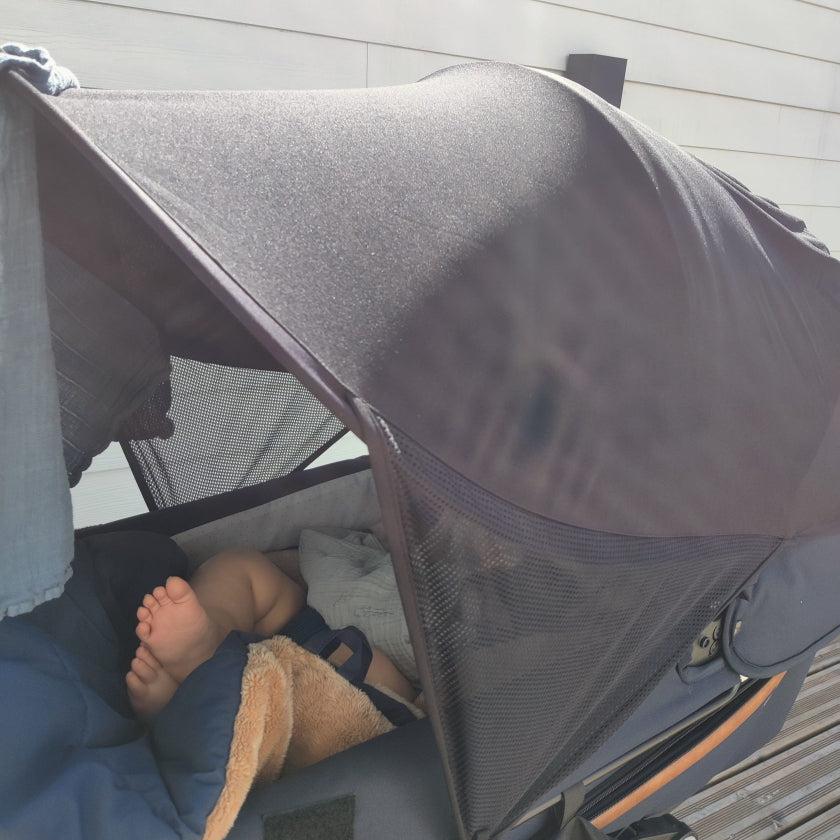 BabyDan Sonnenschutz für den Kinderwagen – Sonnenschutz – MamaMilla