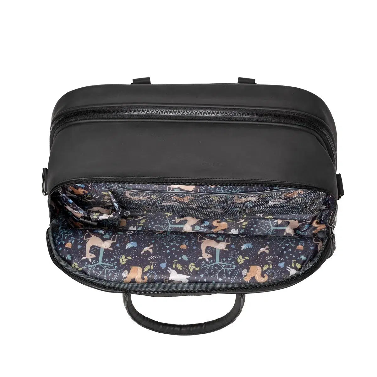 Bizzi Growin POD Wickeltasche und Reisebett – Schwarz – Wickeltasche – MamaMilla