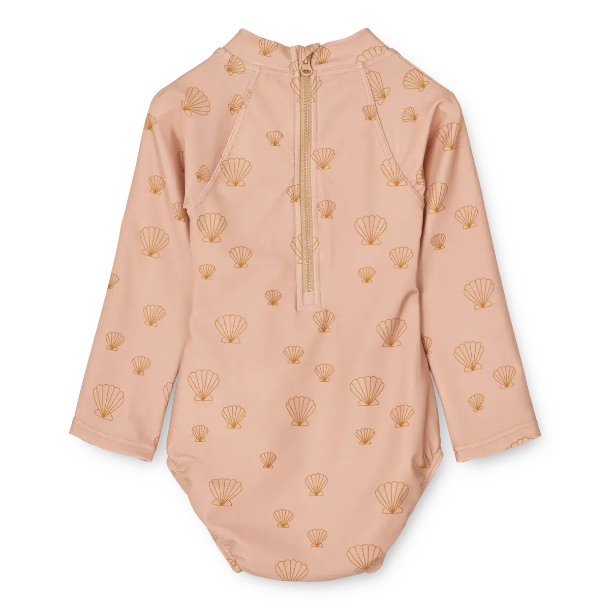 Liewood Baby-Badeanzug mit langen Ärmeln – Maxime-Badeanzug – Muschel / Pale Tuscany – Bademode – MamaMilla