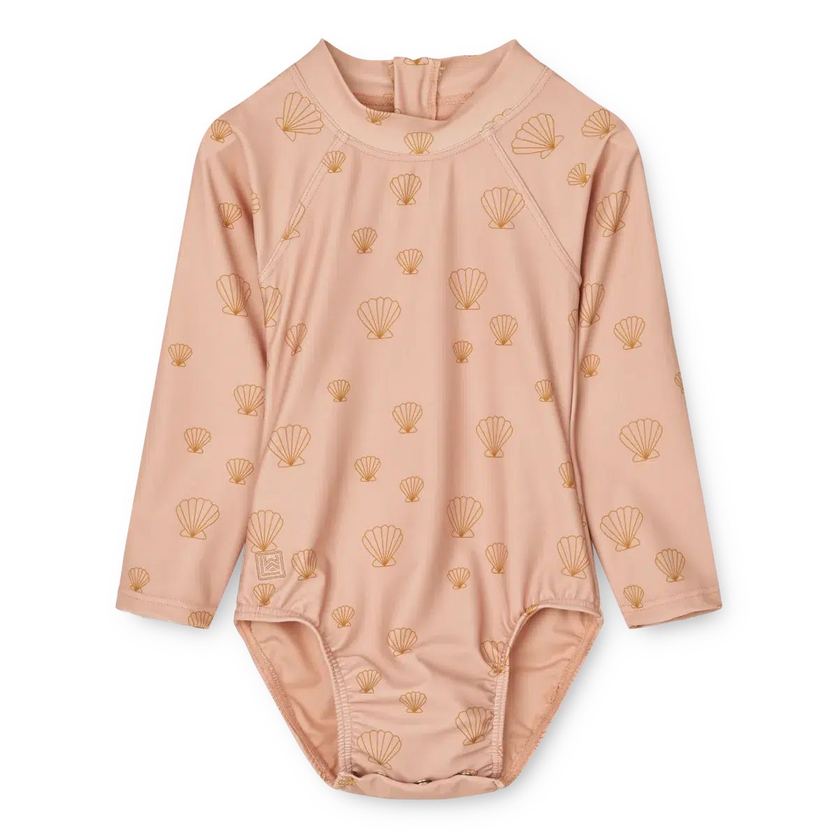 Liewood Baby-Badeanzug mit langen Ärmeln – Maxime-Badeanzug – Muschel / Pale Tuscany – Bademode – MamaMilla