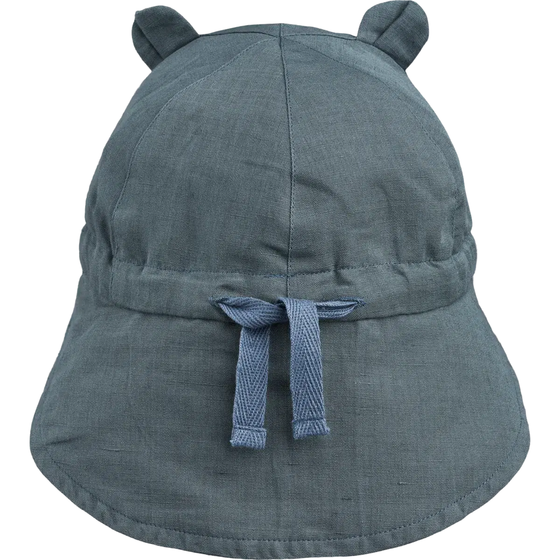Liewood Sonnenhut mit Schirm und Ohr – Gorm – Walblau – Sonnenhut – MamaMilla