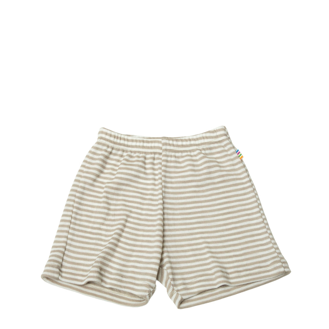 Joha-Shorts aus Wolle und Seide – Grau / Streifen – Hosen – MamaMilla