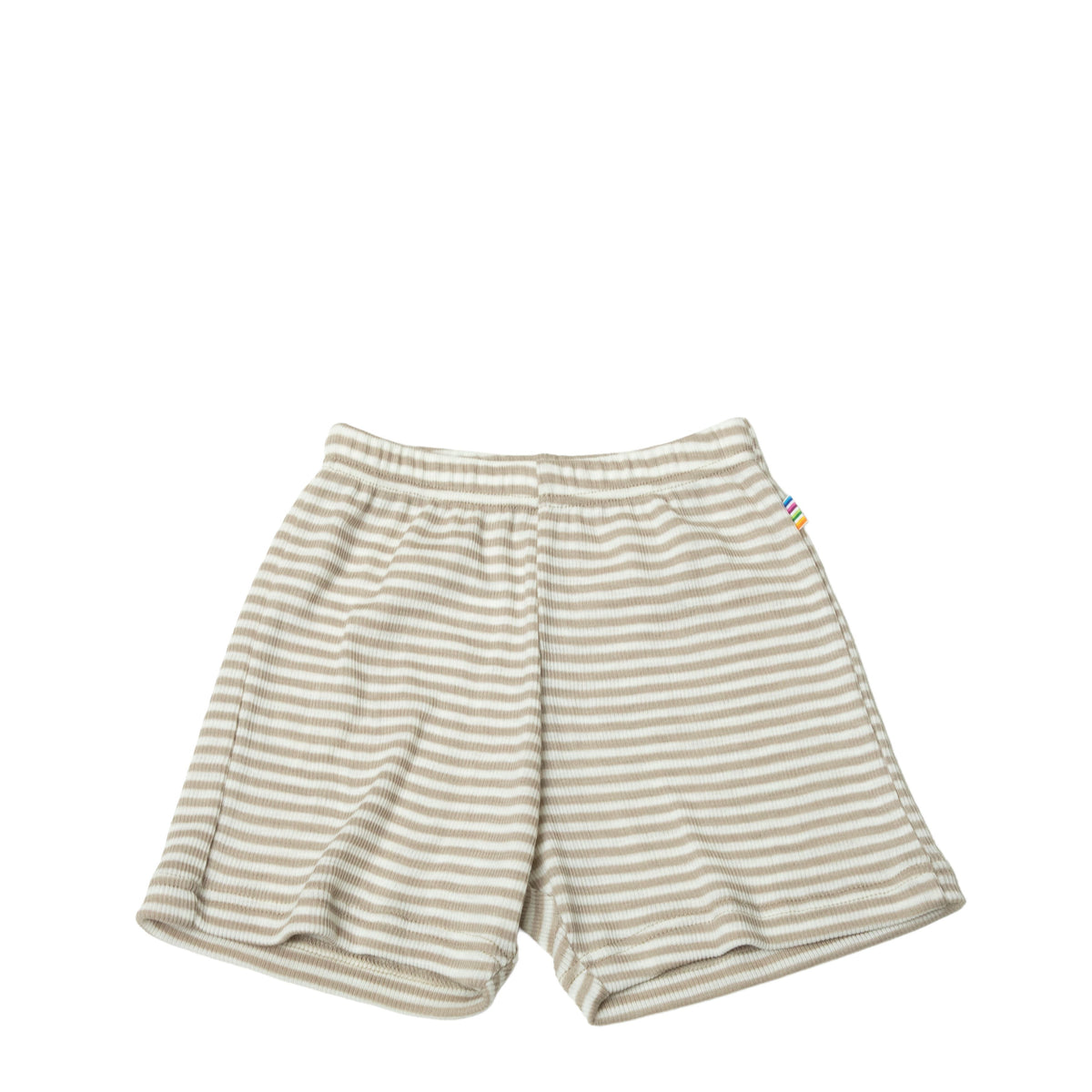 Joha-Shorts aus Wolle und Seide – Grau / Streifen – Hosen – MamaMilla