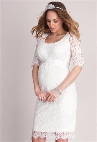 Seraphine Vente Spitzenhochzeitskleid – Honor – Elfenbein – Stillkleidung – MamaMilla
