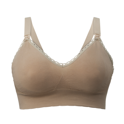 Momkind Still-BH aus Bambus – Sand – Stillkleidung – MamaMilla