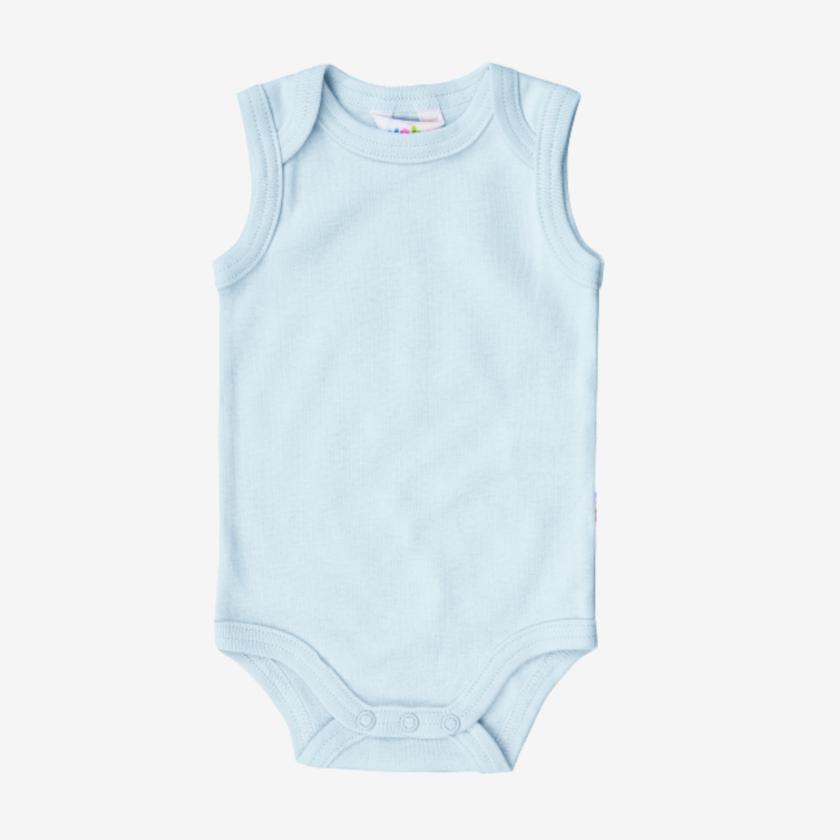 Joha Basic-Body ohne Ärmel - Hellblau - Body - MamaMilla