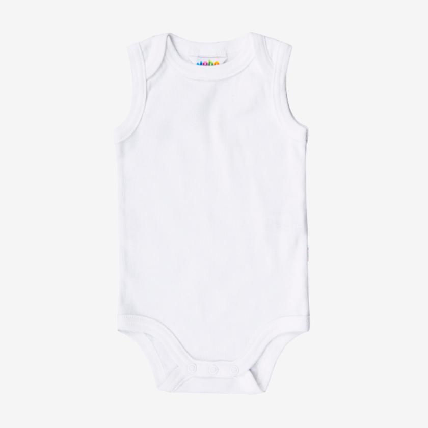 Joha Basic-Body ohne Ärmel - Weiß - Body - MamaMilla