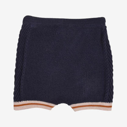 PAPFAR Gestrickte Shorts - Blue Nights - Hosen - MamaMilla