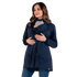Wombat & Co. NUMBAT 4-in-1 Übergangsjacke für Schwangere/Tragejacke – Navy – Tragejacke – MamaMilla