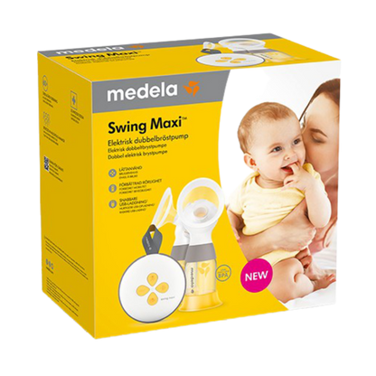 Medela - Swing Maxi - Elektronische Doppelmilchpumpe - Elektrische Milchpumpe - MamaMilla