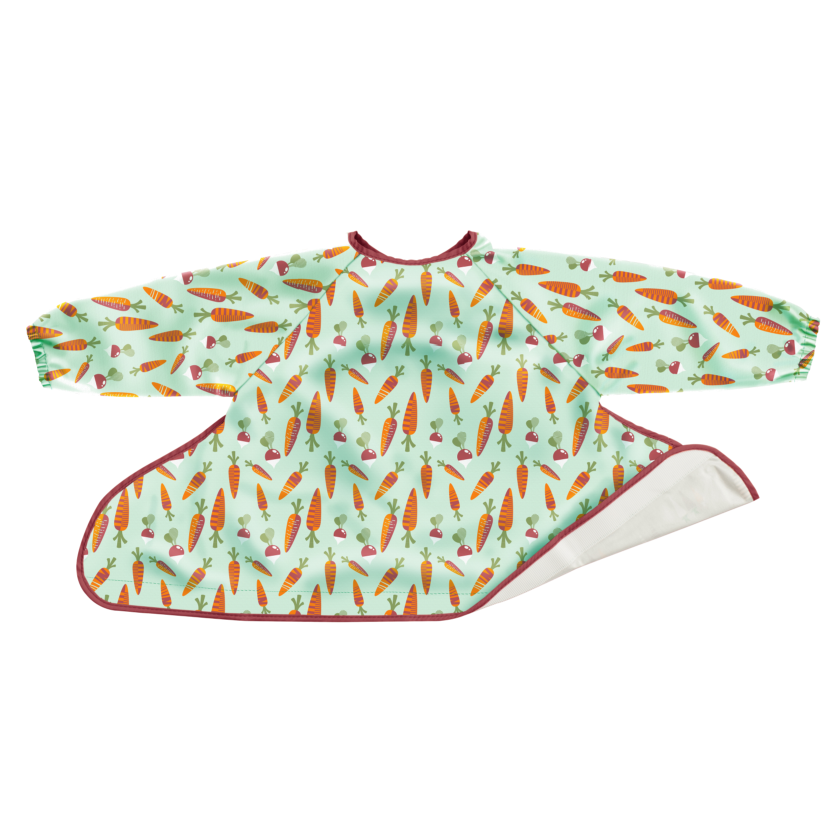 Tidy Tot Lätzchen und Tablett – SET – Salbeigemüse – Lätzchen mit Ärmeln – MamaMilla