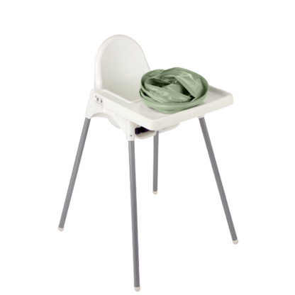 Tidy Tot Lätzchen und Tablett – SET – Salbeigemüse – Lätzchen mit Ärmeln – MamaMilla