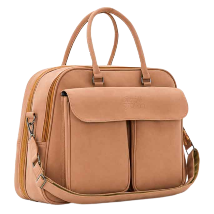 Bizzi Growin POD Wickeltasche und Reisebett - Porcini - Wickeltasche - MamaMilla