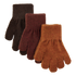 Mikk-line magische Strickfäustlinge – 3er-Pack – Decadent Chocolate – Fäustlinge – MamaMilla