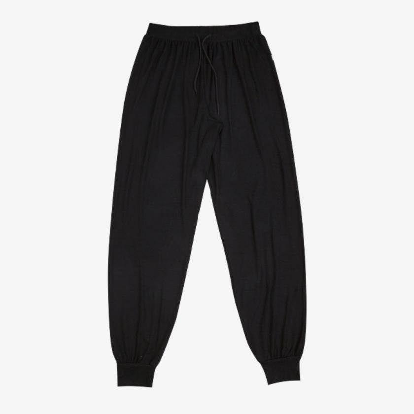Joha Lounge-Hose aus Bambus-Viskose – Schwarz – Umstandsmode – MamaMilla