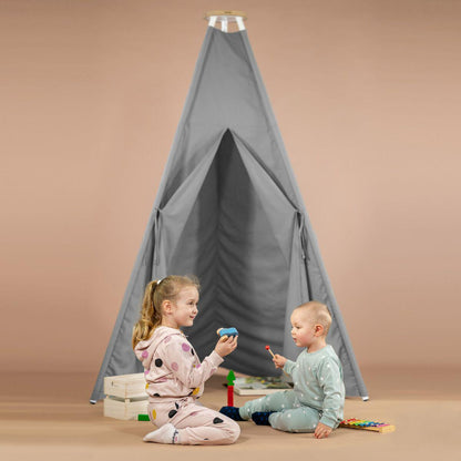 Nonomo Zelt für den Tipi-Stand – Grau – Zubehör für Schaukelwiege – MamaMilla